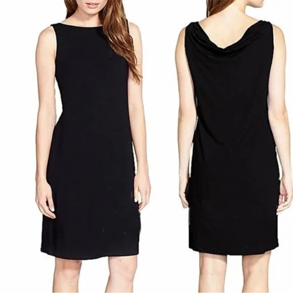 Eileen Fisher Dresses & Skirts - EILEEN FISHER Stretch Ballet Drape Neck Reversible Dress Size Small